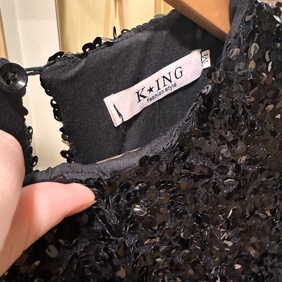 Sequin midi dress - Picture 5 of 7